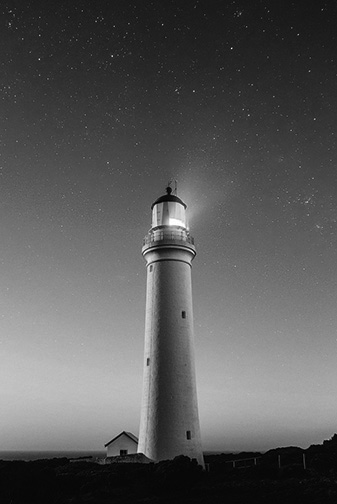 Lighthouse symbolizing leadership